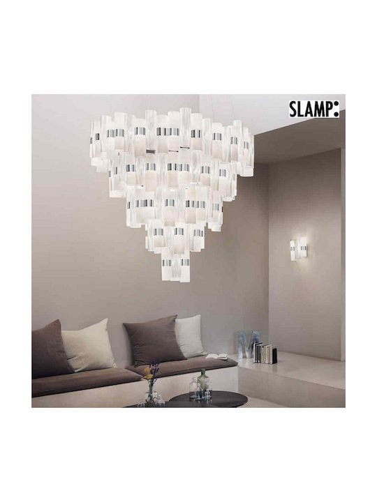 Slamp Chandelier LED Gold LALS5XLGLD06T00NMTEU