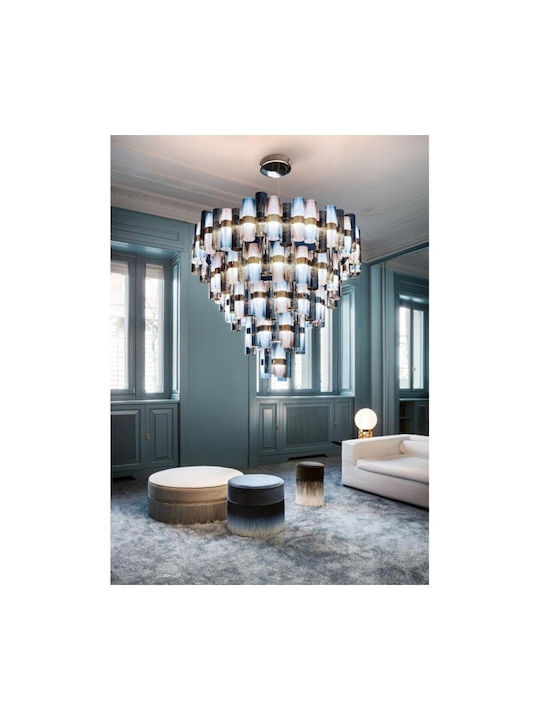 Slamp Kronleuchter LED Blau LALS5XLGRD06T00NMTEU