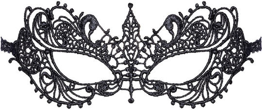 Cottelli Collection Blindfold BDSM Μάσκα σε Μαύρο Χρώμα