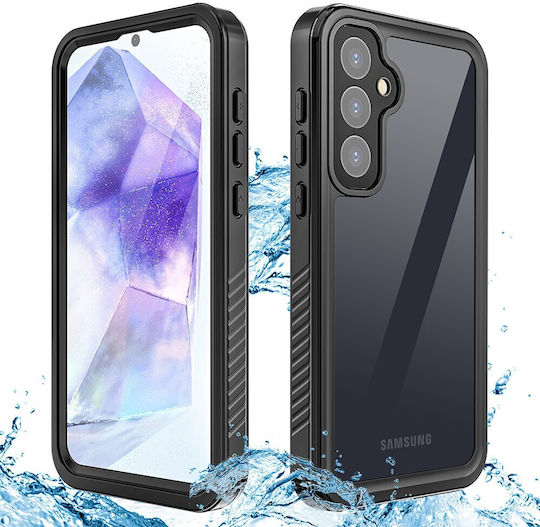 Redpepper 360 Vollschutz Wasserdicht Schwarz (Galaxy A55)