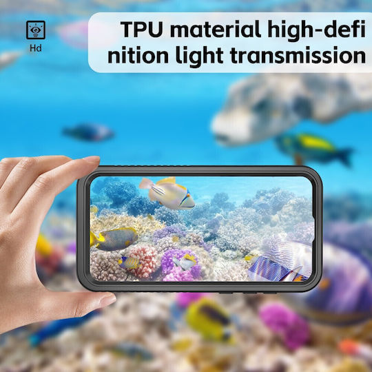 Redpepper 360 Vollschutz Wasserdicht Schwarz (Galaxy A55)