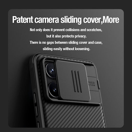 Nillkin CamShield Pro Magnetic Back Cover Πλαστικό / Σιλικόνης Μαύρο (Poco F6 Pro)