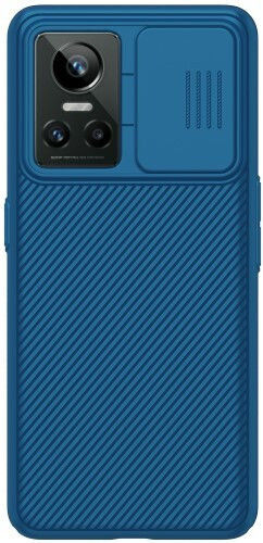 Nillkin Camshield Umschlag Rückseite Kunststoff Blau (Realme GT Neo 3)