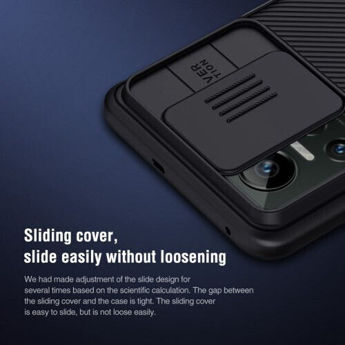 Nillkin Camshield Umschlag Rückseite Kunststoff Blau (Realme GT Neo 3)