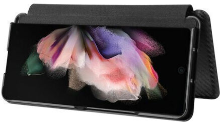 Carbon Wallet Black (Galaxy Z Fold 3)