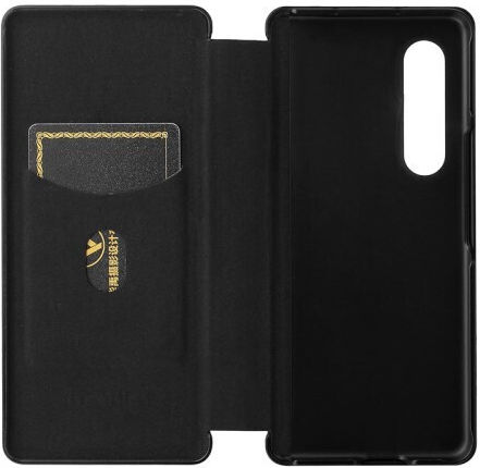Carbon Wallet Black (Galaxy Z Fold 3)