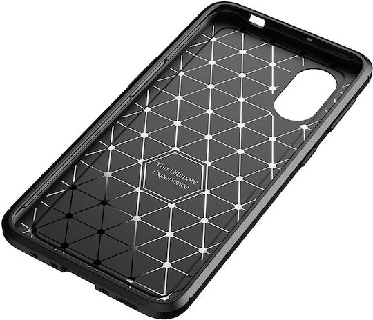 Carbon Fiber Resistance Back Cover Negru (Galaxy Xcover 5)