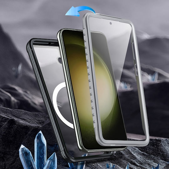 Redpepper 360 Vollschutz Schwarz (Galaxy S23 FE)