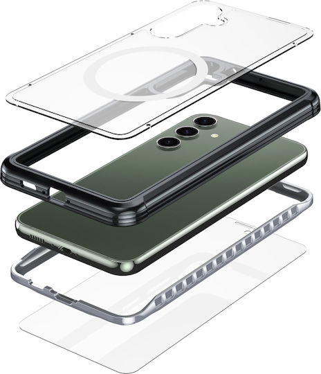 Redpepper 360 Vollschutz Schwarz (Galaxy S23 FE)