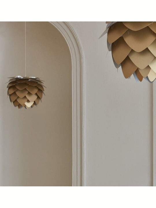 Lampshade 1xE27 Reversible Ø40cm Aluvia Umage 2122 Brass