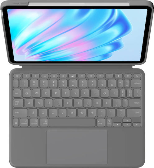 Logitech Combo Touch Klappdeckel Gray (iPad Pro 11 Zoll (M2), iPad Air (5. Generation)) 920-012636