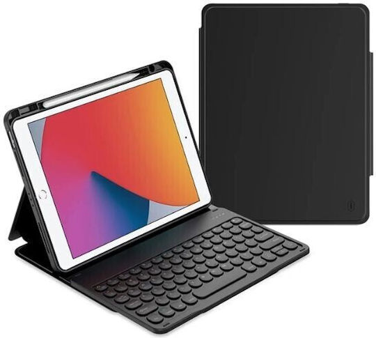Wiwu Flip Cover with Keyboard in English US Black (Universal 10.1-10.5")