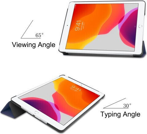 Магнитен 3-слоен Флип Капак Тъмносин iPad 2019/2020/2021 10.2''