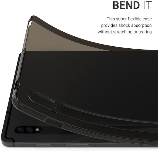 KWmobile Back Cover Μαύρο / Διάφανο (Galaxy Tab S8)