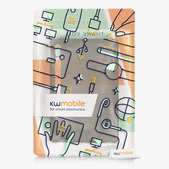 KWmobile Back Cover Μαύρο / Διάφανο (Galaxy Tab S8)