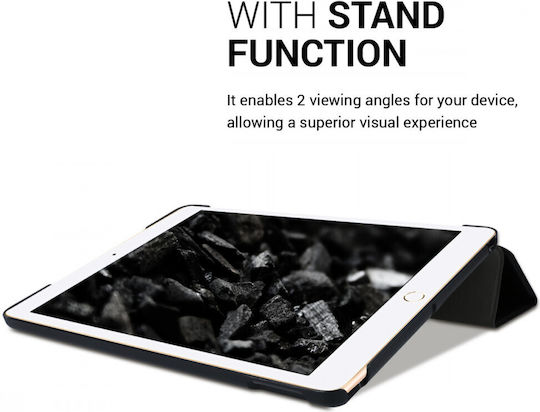 KWmobile Ultra Slim Smart Cover Flip Cover Μαύρη (iPad 2019/2020/2021 10.2'')