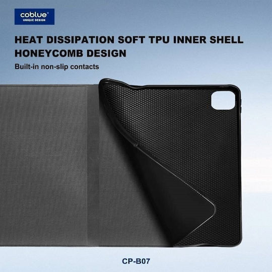 Coblue Flip Cover Lederartig Tabak für Apple iPad Pro 11'' (2024)