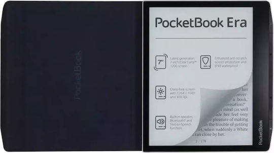 Pocketbook Charge Flip Cover Blue Wave (PocketBook Era)