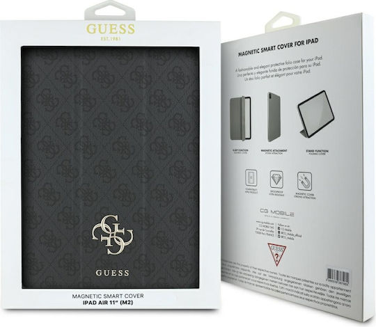 Guess Flip Cover Negra (iPad Air 11 (2024)) GUFC11RM24PS4SGK