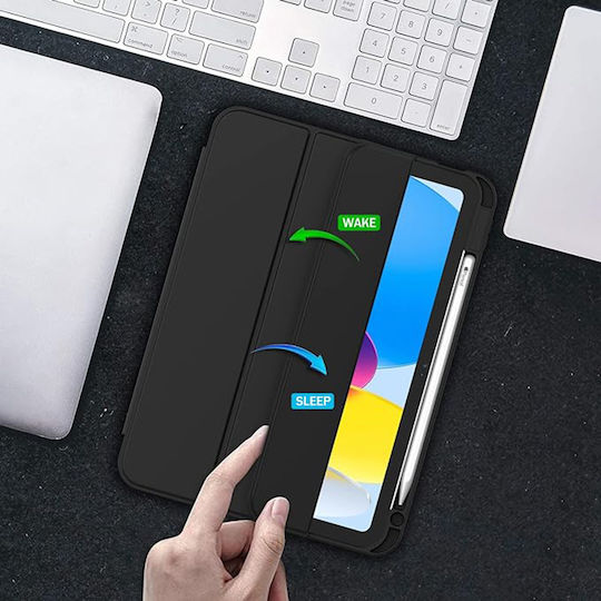 Techsuit Flip Cover Ανθεκτική Γκρι (iPad 2022 10.9'')