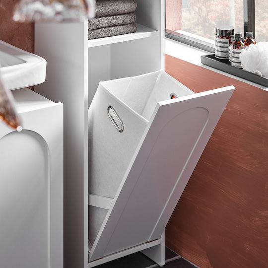 SoBuy Bathroom Cabinet Laundry L30xW30xH97cm White