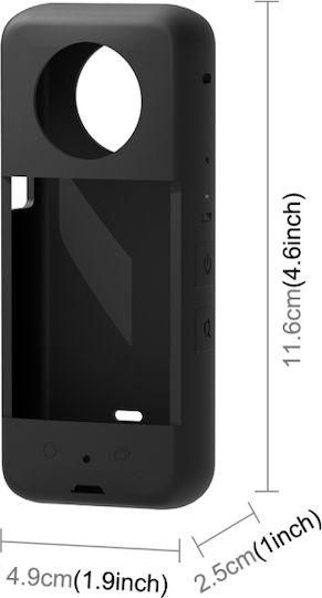 Puluz Θήκη Προστασίας Σιλικόνης Insta360 X3 Θήκη Προστασίας για Insta360 PU802B