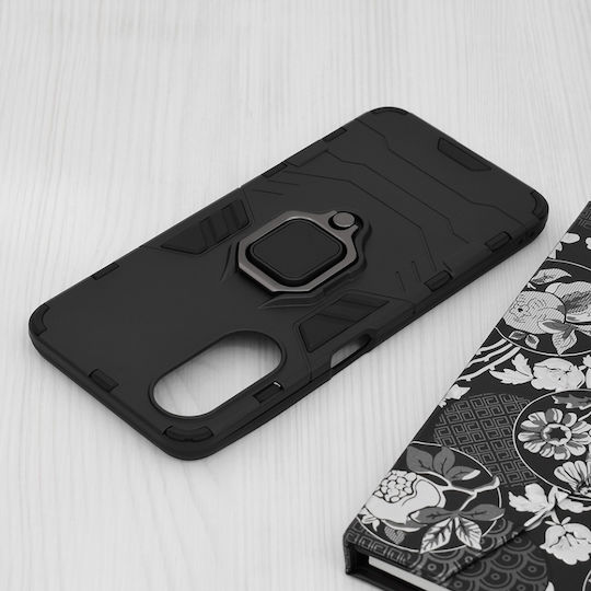 Back Cover Silicon 0.6mm Negru (Oppo A78 5G)