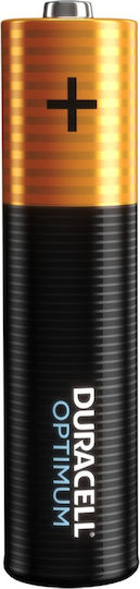 Duracell 4 Pack Alkaline Batteries AAA Optimum 200 1.5V