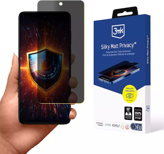 3MK Privacy Ματ Screen Protector (Moto G52)