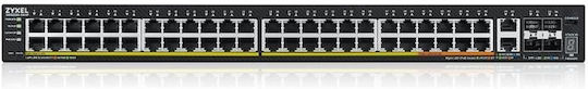 Zyxel XGS2220-54HP Managed L3 Switch με 48 Θύρες Gigabit (1Gbps) Ethernet και 4 SFP Θύρες