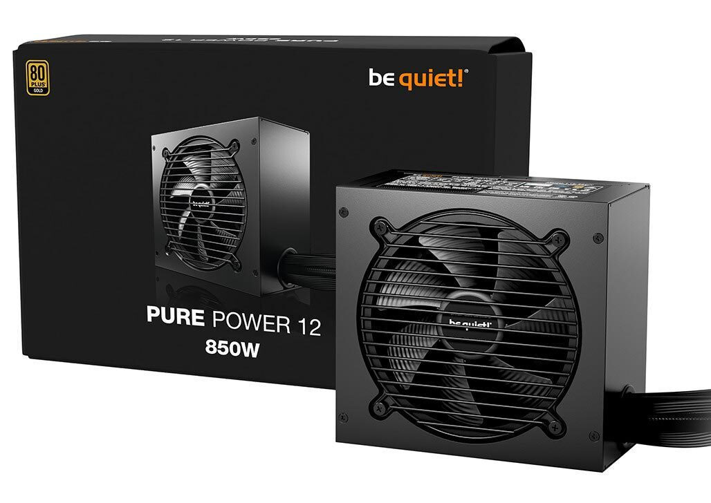 Be Quiet Pure Power 12 850W Μαύρο Τροφοδοτικό Υπολογιστή Full Wired 80 Plus Gold