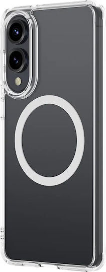 Amazingthing Minimal Mag Case Magnetic Ring Samsung Galaxy S25 Edge Transparent