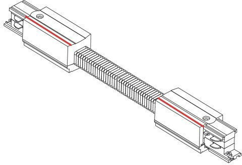 Nowodvorski Track Connector for Lighting Fixtures Black 8700
