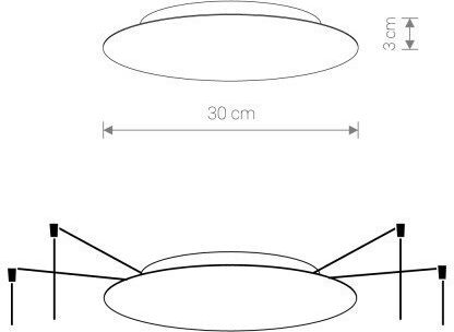 Nowodvorski Mounting Base for Lighting Fixtures White 8565