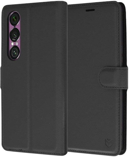 Book Δερμάτινο Μαύρο (Xperia 1 VI)