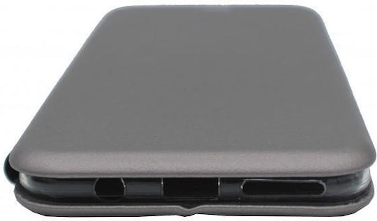 Technovo Smart Magnet Umschlag Rückseite Synthetisches Leder Gray (Samsung Galaxy A30S, A50, A50S)