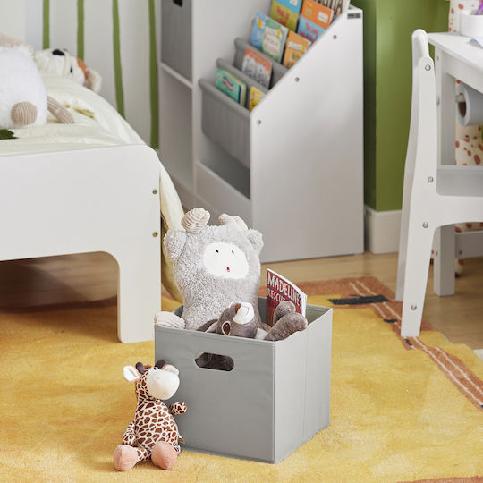 Bibliotecă pardoseală Lemn Alb 80x61x30cm