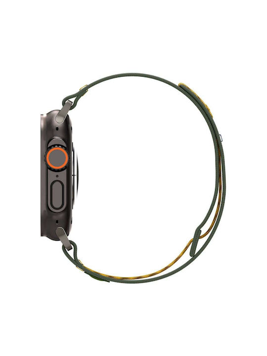 Spigen Athlex Air Λουράκι Υφασμάτινο Πράσινο (Apple Watch 6, 7, 8, 9, 10, SE, Ultra 1, 2)