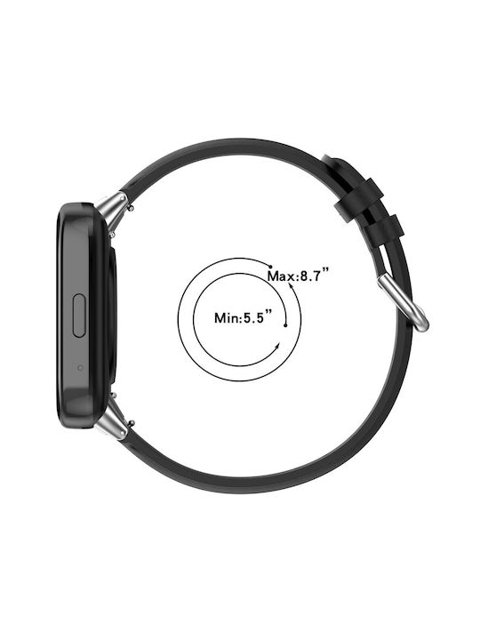 Λουράκι Δερμάτινο Ροζ (Redmi Watch 3 Active)