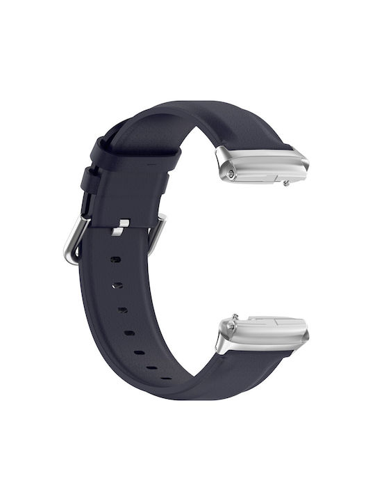Λουράκι Δερμάτινο Navy Μπλε (Redmi Watch 3 Active)