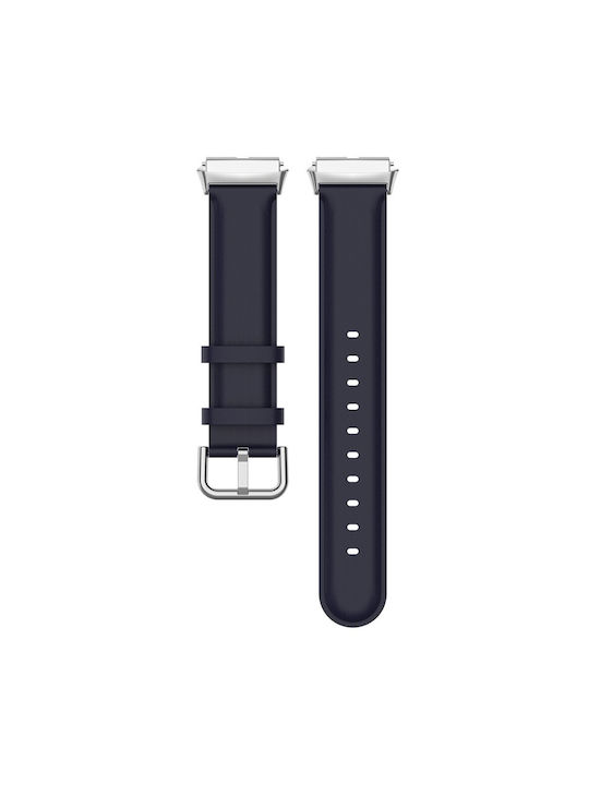 Λουράκι Δερμάτινο Navy Μπλε (Redmi Watch 3 Active)