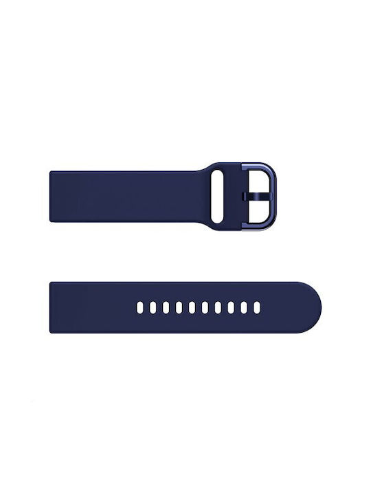 Strap Silicone Navy Blue (Huawei Watch GT / Watch 3 45mm / GTR47 / Pace / Stratos)