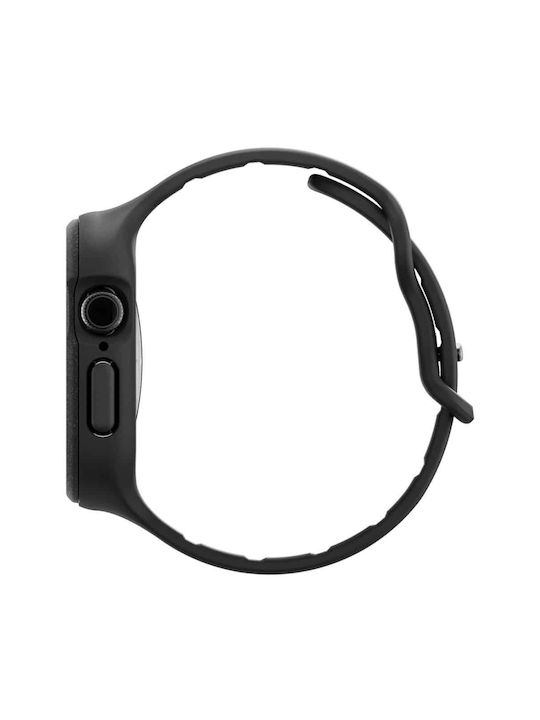 Spigen Vault Pro Silikonhülle in Schwarz Farbe für Apple Watch 46 mm