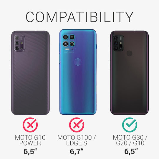 KWmobile Brieftasche Cosmic Nature (Moto G10)