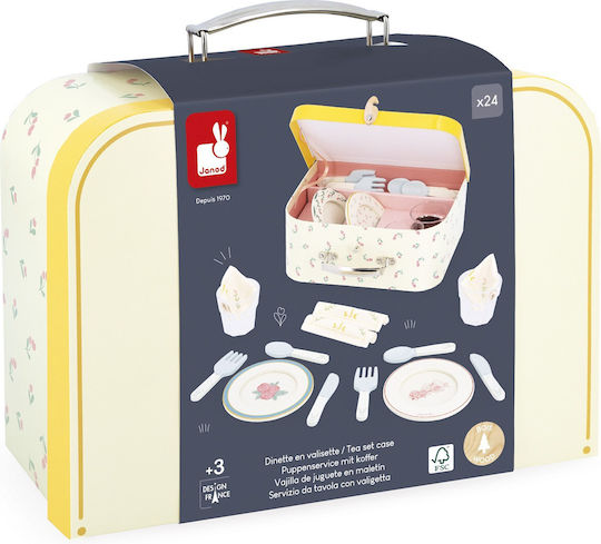 Janod Tea Set Toys for 3+ Years 25 Pieces