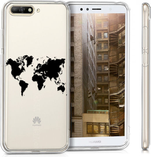 KWmobile Slim Fit Gel Back Cover Σιλικόνης Μαύρο (Huawei Y6 2018)