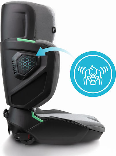 Kidnort Mane Καθισματάκι Αυτοκινήτου i-Size με Isofix Γκρι