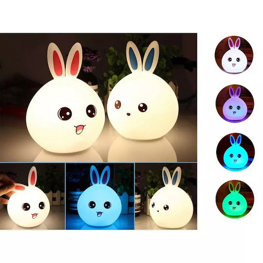 Verk Group Led Kids Decorative Touch Lamp White 12cm