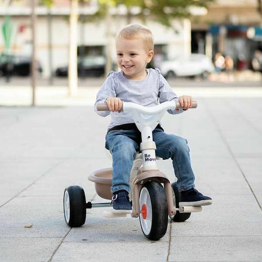 Smoby Be Move Comfort Превозно Средство с Ръкохватка за Родител 3 в 1 за 10 Месеца Бежово