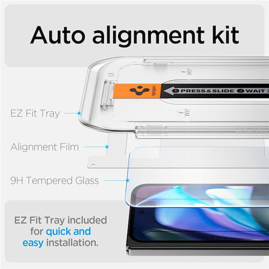 Spigen tR EZ Fit Tempered Glass 2τμχ (Google Pixel 9 Pro Fold)